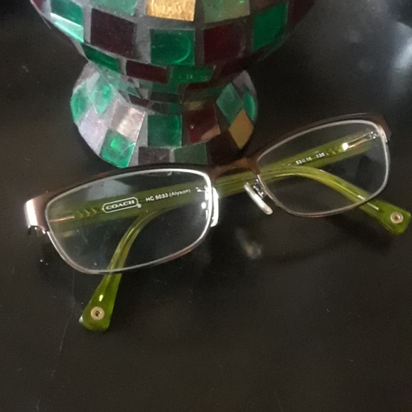 "Coach" Eyeglass Frames - Picture 1 of 2
